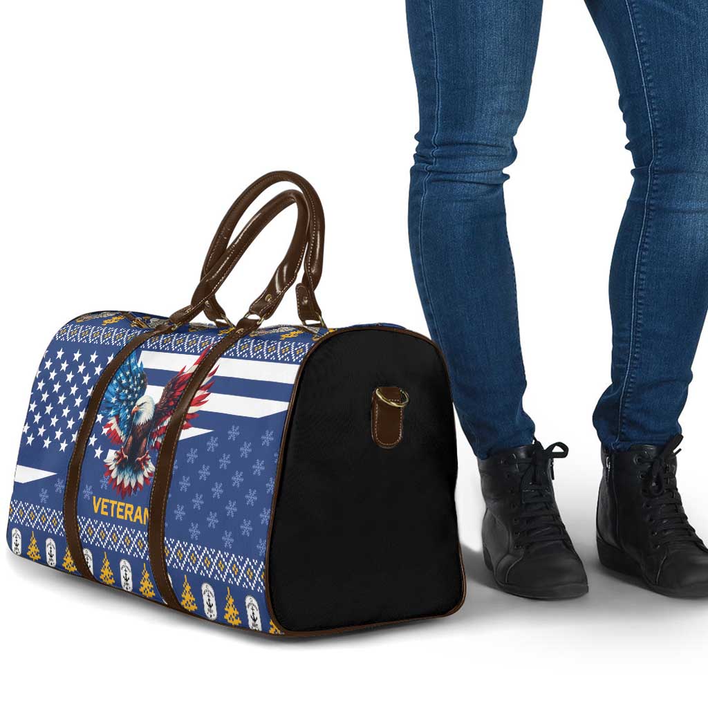 US Navy 250th Anniversary Veteran Travel Bag - Wonder Print Shop