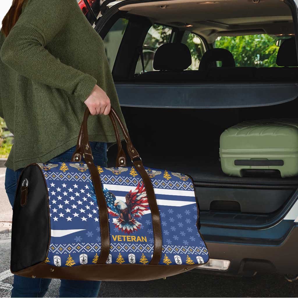 US Navy 250th Anniversary Veteran Travel Bag - Wonder Print Shop