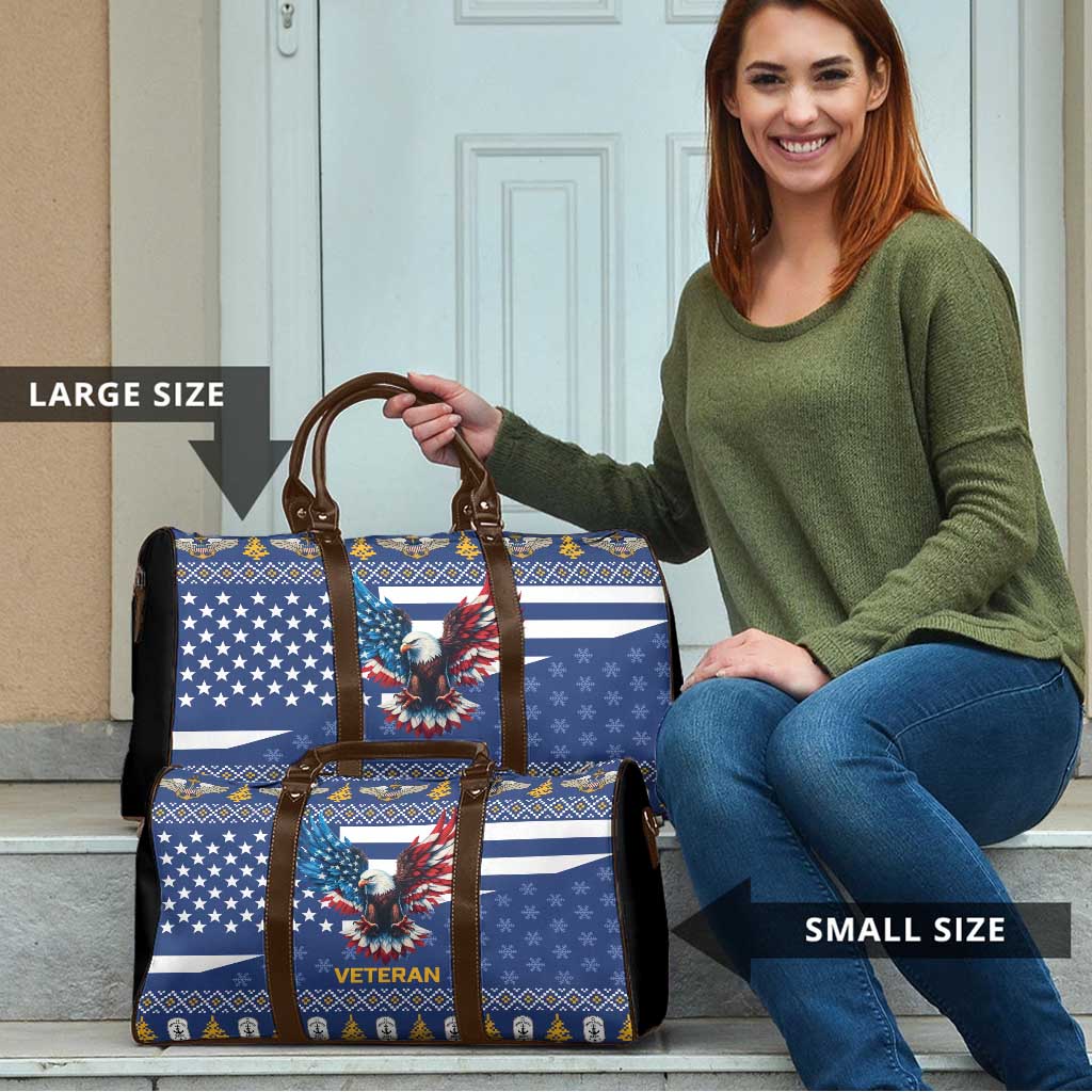 US Navy 250th Anniversary Veteran Travel Bag - Wonder Print Shop