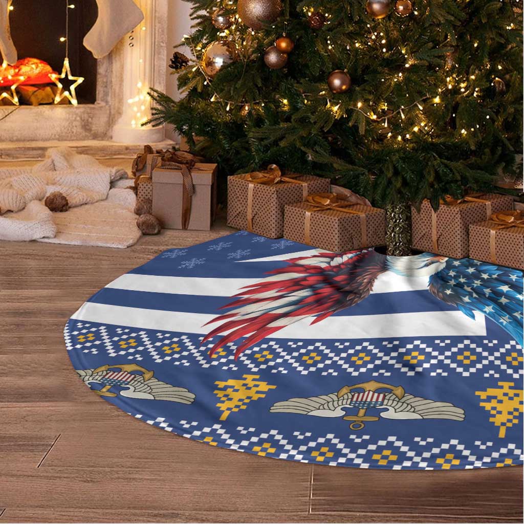 US Navy 250th Anniversary Veteran Tree Skirt - Wonder Print Shop