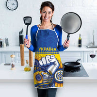 Ukraine Sunflowers Hand Apron with Ukrainian Folk Pattern - Wonder Print Shop