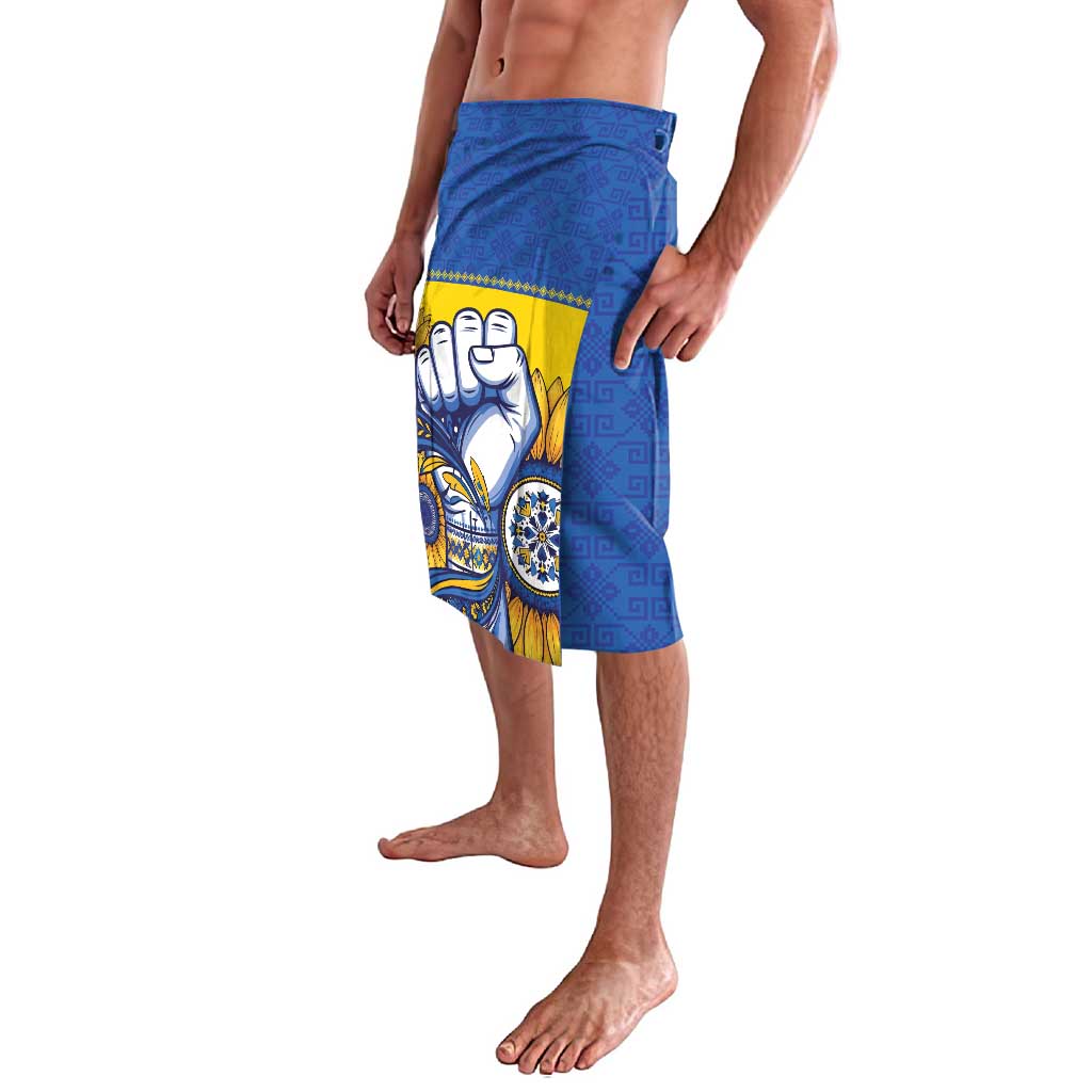 Ukraine Sunflowers Hand Lavalava with Ukrainian Folk Pattern - Wonder Print Shop