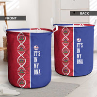 Afro-Haiti Football Laundry Basket It's In My DNA - Wonder Print Shop