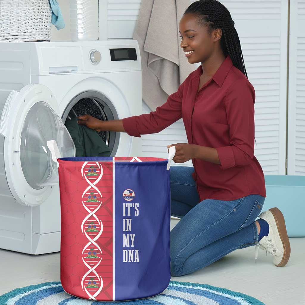Afro-Haiti Football Laundry Basket It's In My DNA - Wonder Print Shop