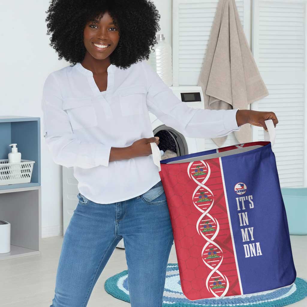 Afro-Haiti Football Laundry Basket It's In My DNA - Wonder Print Shop