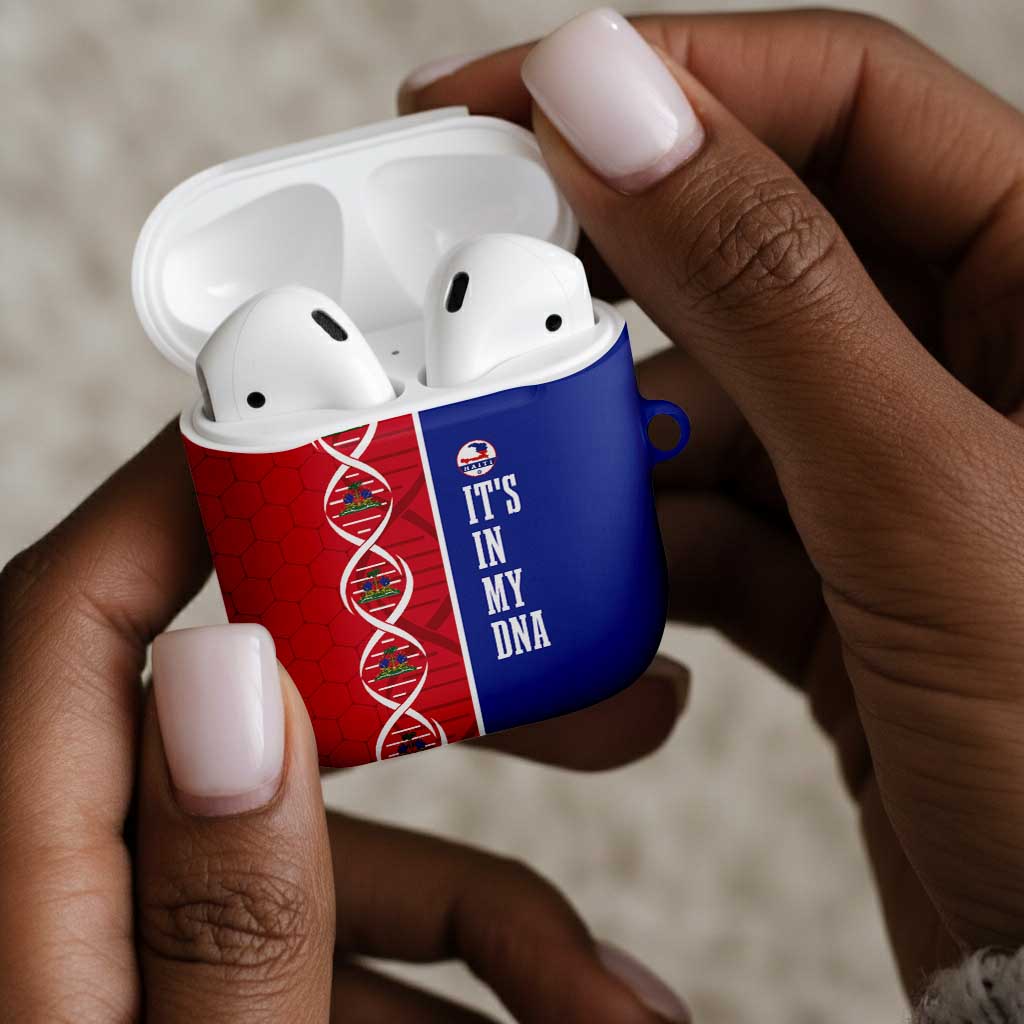 Afro-Haiti Football AirPods Case It's In My DNA - Wonder Print Shop