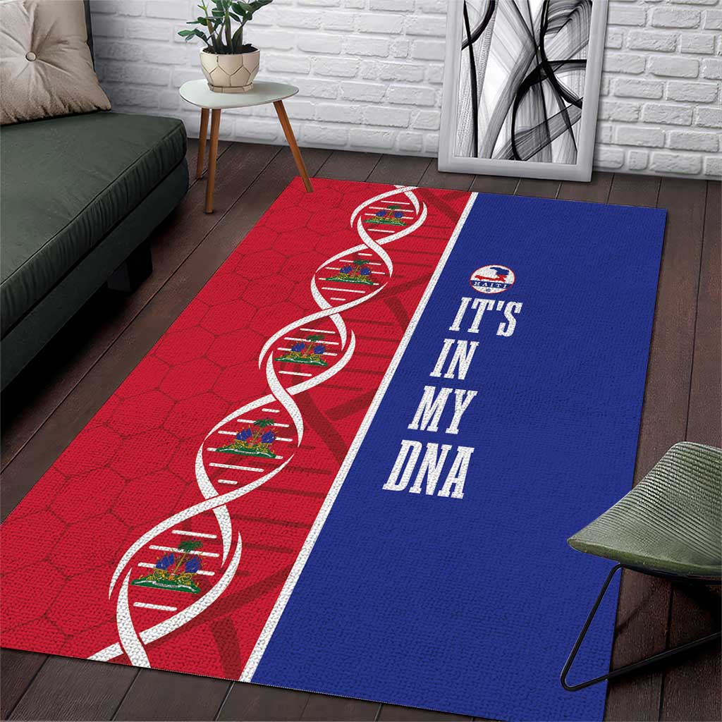 Afro-Haiti Football Area Rug It's In My DNA - Wonder Print Shop