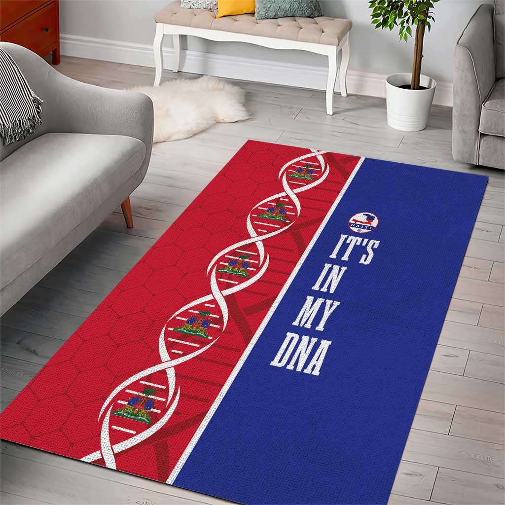 Afro-Haiti Football Area Rug It's In My DNA - Wonder Print Shop