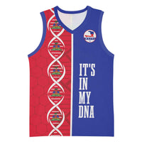 Custom Afro-Haiti Football Basketball Jersey It's In My DNA - Wonder Print Shop
