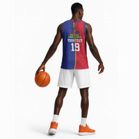 Custom Afro-Haiti Football Basketball Jersey It's In My DNA - Wonder Print Shop