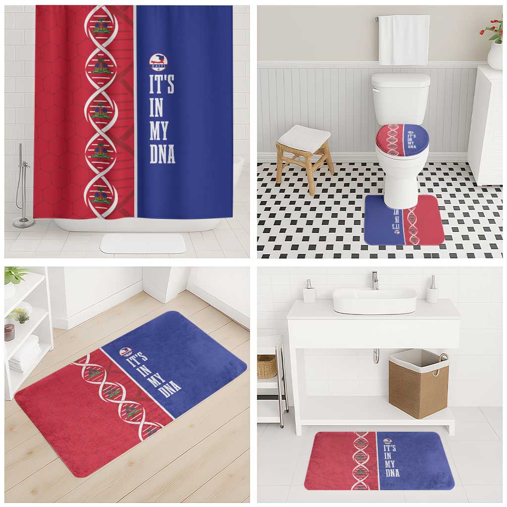 Afro-Haiti Football Bathroom Set It's In My DNA - Wonder Print Shop