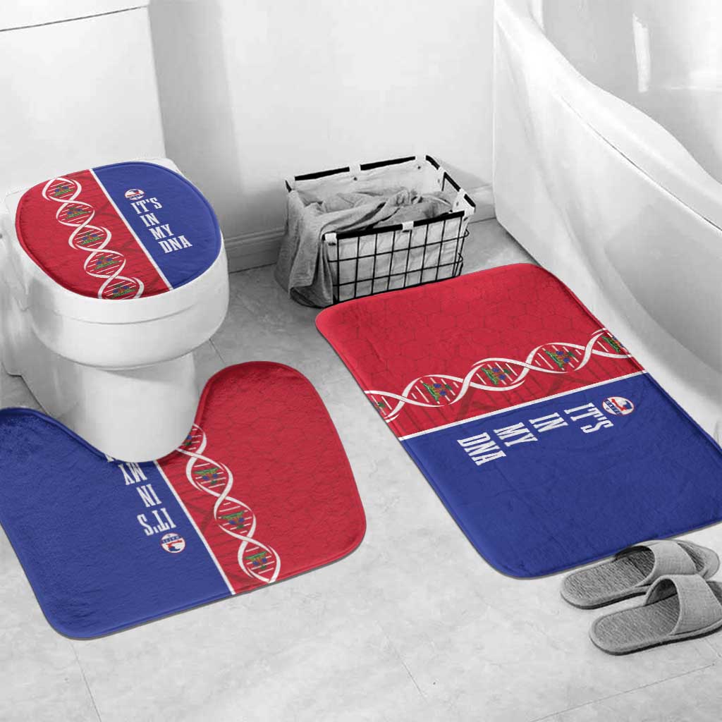 Afro-Haiti Football Bathroom Set It's In My DNA - Wonder Print Shop