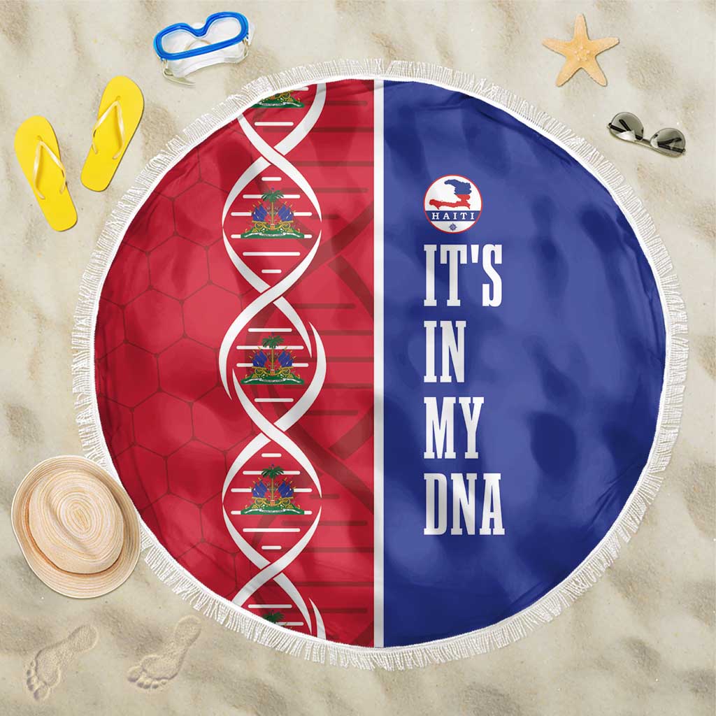 Afro-Haiti Football Beach Blanket It's In My DNA - Wonder Print Shop