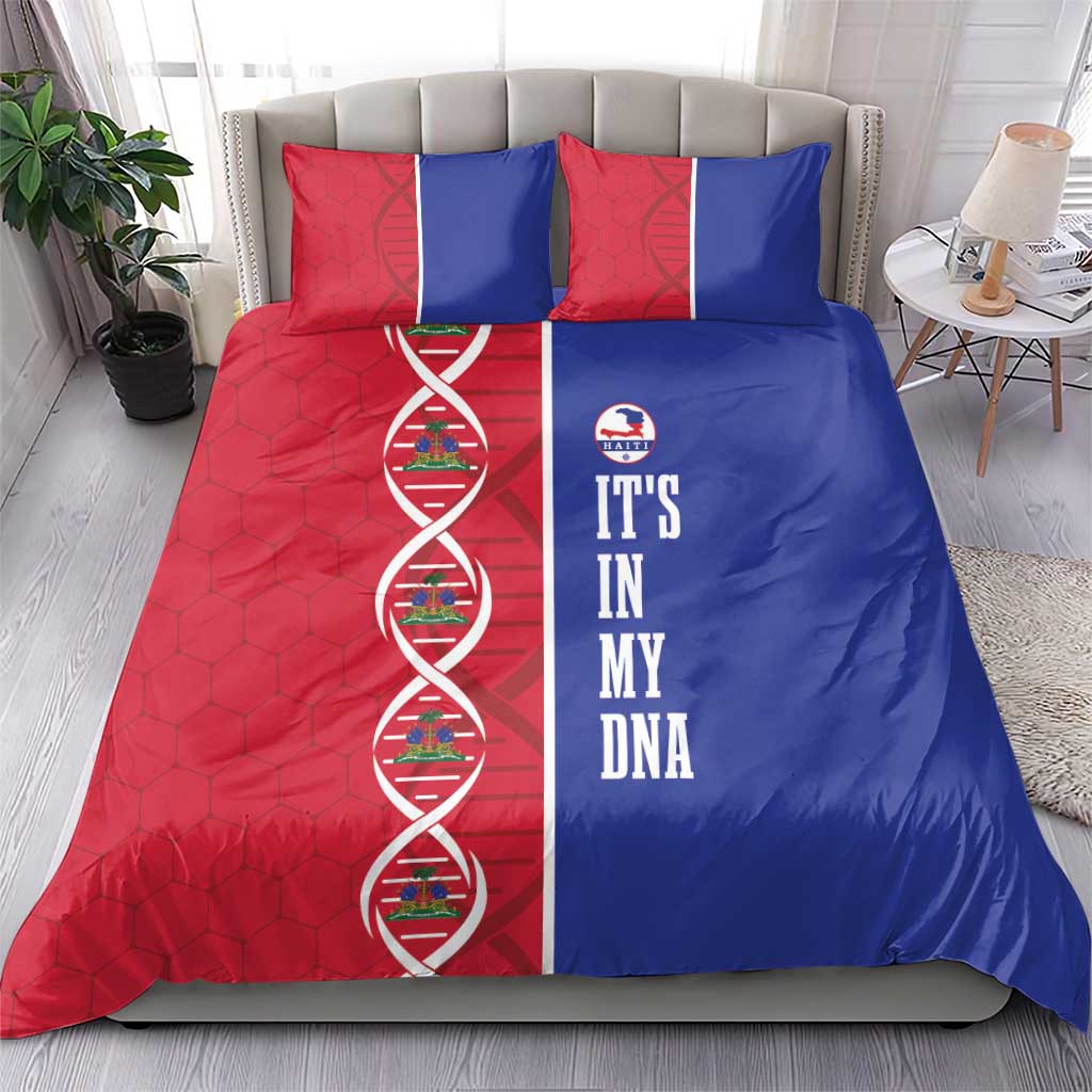 Afro-Haiti Football Bedding Set It's In My DNA - Wonder Print Shop