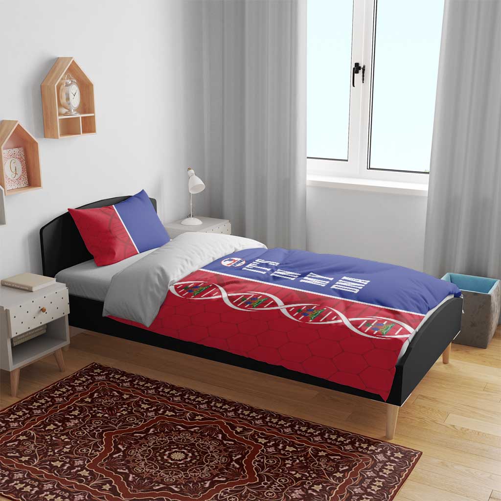 Afro-Haiti Football Bedding Set It's In My DNA - Wonder Print Shop