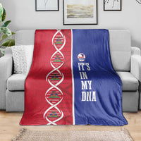 Afro-Haiti Football Blanket It's In My DNA - Wonder Print Shop