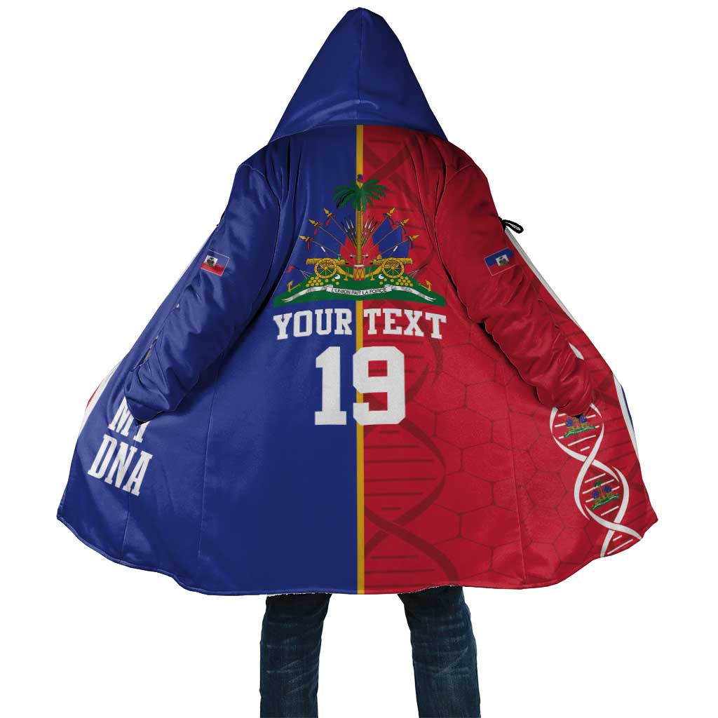 Custom Afro-Haiti Football Cloak It's In My DNA - Wonder Print Shop