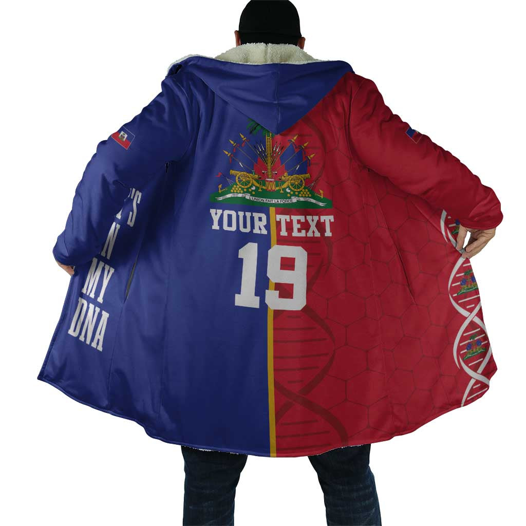 Custom Afro-Haiti Football Cloak It's In My DNA - Wonder Print Shop
