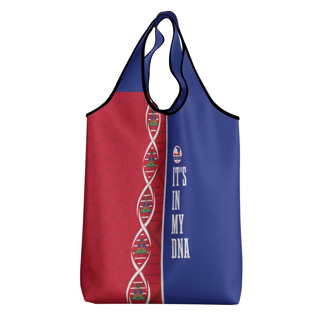 Afro-Haiti Football Grocery Bag It's In My DNA - Wonder Print Shop