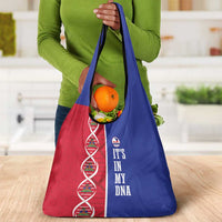 Afro-Haiti Football Grocery Bag It's In My DNA - Wonder Print Shop