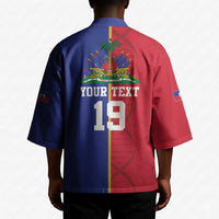 Custom Afro-Haiti Football Kimono It's In My DNA - Wonder Print Shop