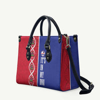 Afro-Haiti Football Leather Bag It's In My DNA - Wonder Print Shop