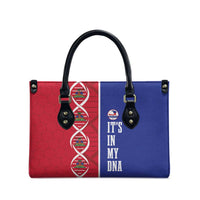 Afro-Haiti Football Leather Bag It's In My DNA - Wonder Print Shop