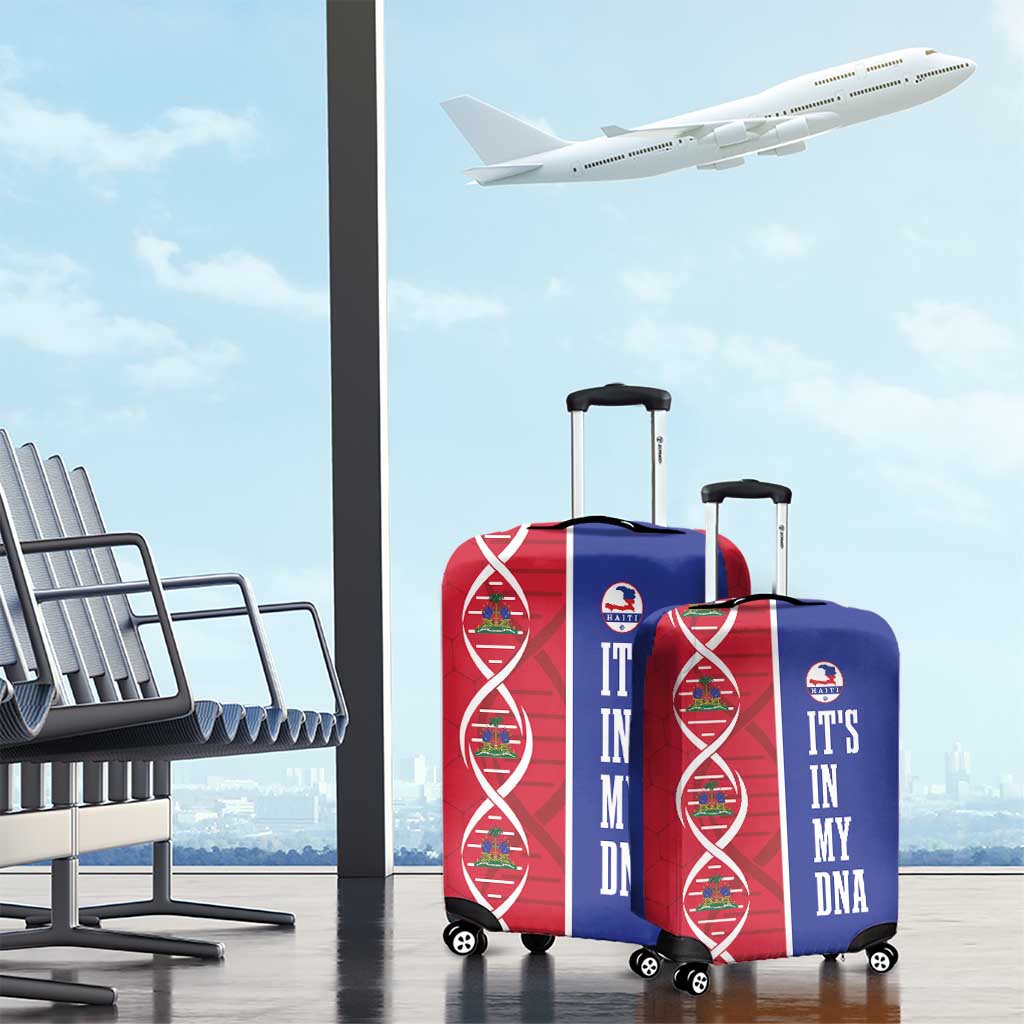 Afro-Haiti Football Luggage Cover It's In My DNA - Wonder Print Shop