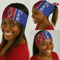 Afro-Haiti Football Neck Gaiter It's In My DNA - Wonder Print Shop