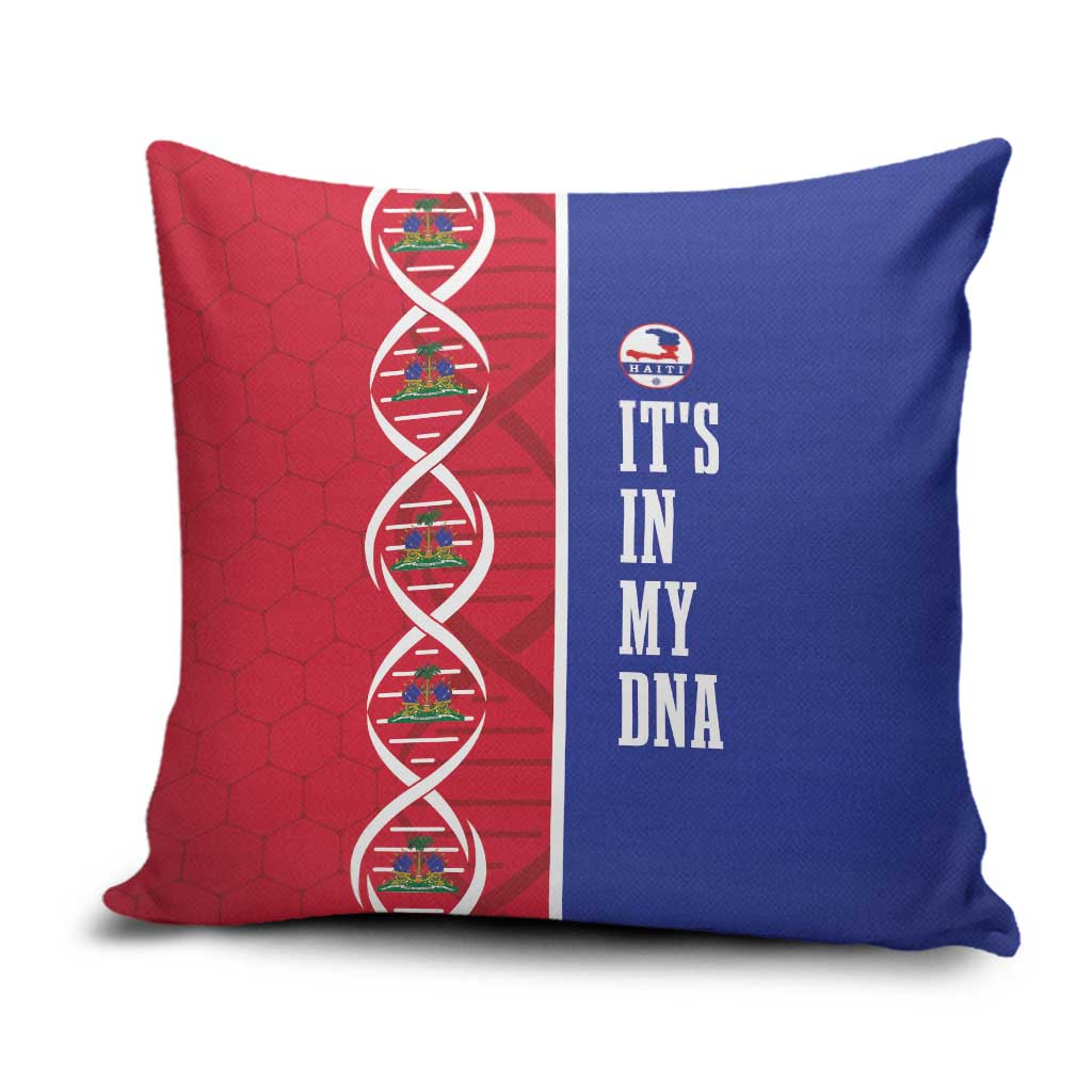 Afro-Haiti Football Pillow Cover It's In My DNA - Wonder Print Shop