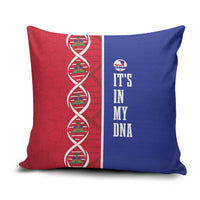 Afro-Haiti Football Pillow Cover It's In My DNA - Wonder Print Shop