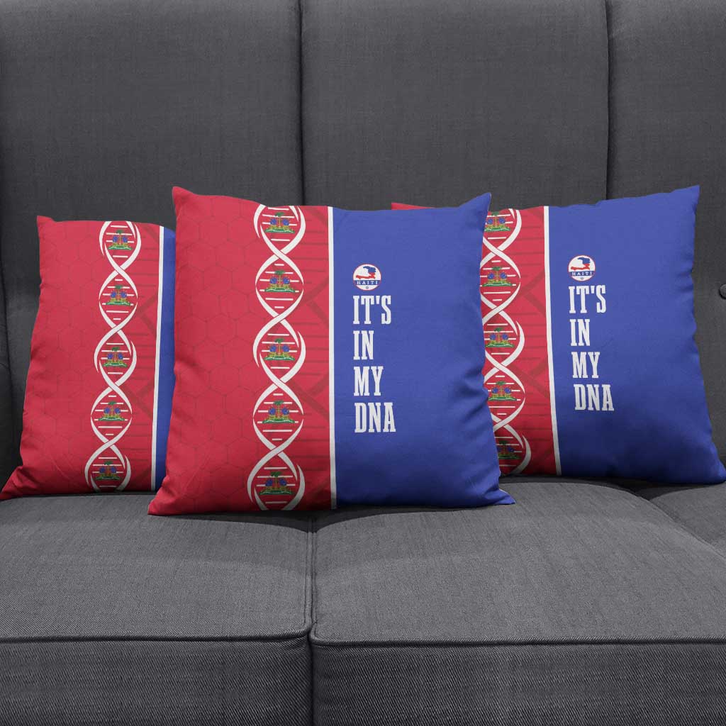 Afro-Haiti Football Pillow Cover It's In My DNA - Wonder Print Shop