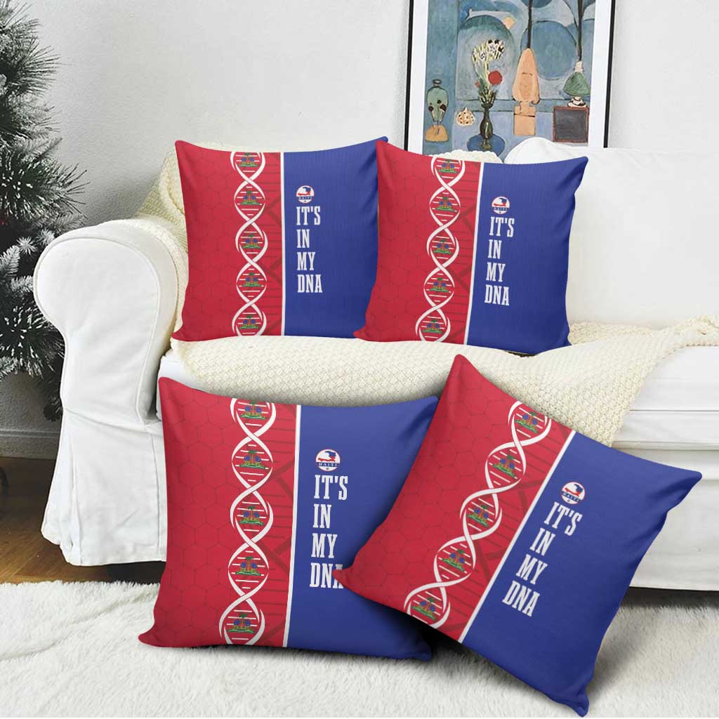 Afro-Haiti Football Pillow Cover It's In My DNA - Wonder Print Shop
