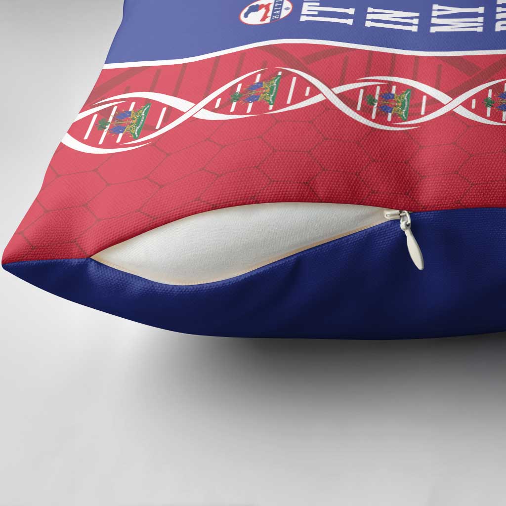 Afro-Haiti Football Pillow Cover It's In My DNA - Wonder Print Shop