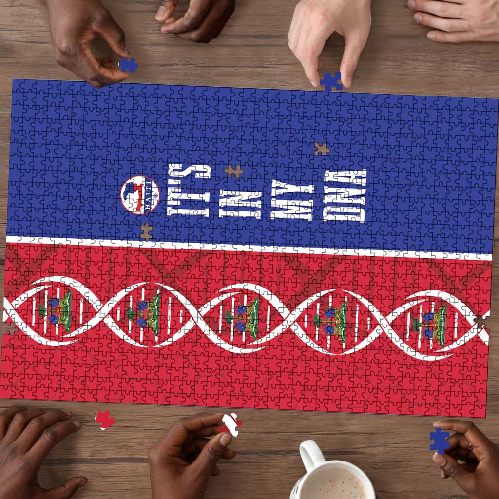 Afro-Haiti Football Puzzle It's In My DNA - Wonder Print Shop