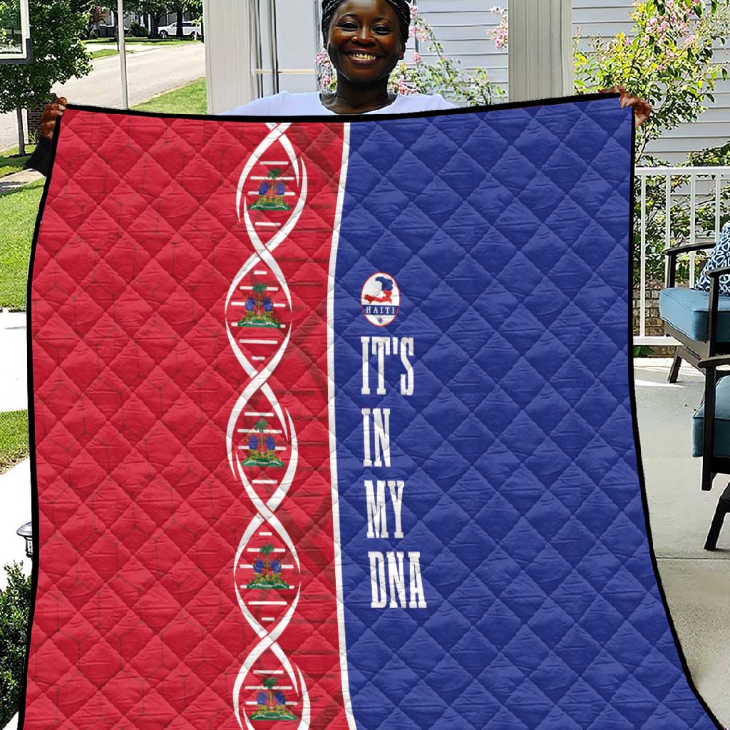 Afro-Haiti Football Quilt It's In My DNA - Wonder Print Shop