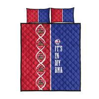 Afro-Haiti Football Quilt Bed Set It's In My DNA - Wonder Print Shop