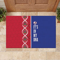 Afro-Haiti Football Rubber Doormat It's In My DNA - Wonder Print Shop