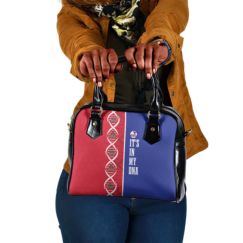 Afro-Haiti Football Shoulder Handbag It's In My DNA - Wonder Print Shop