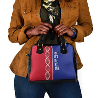 Afro-Haiti Football Shoulder Handbag It's In My DNA - Wonder Print Shop
