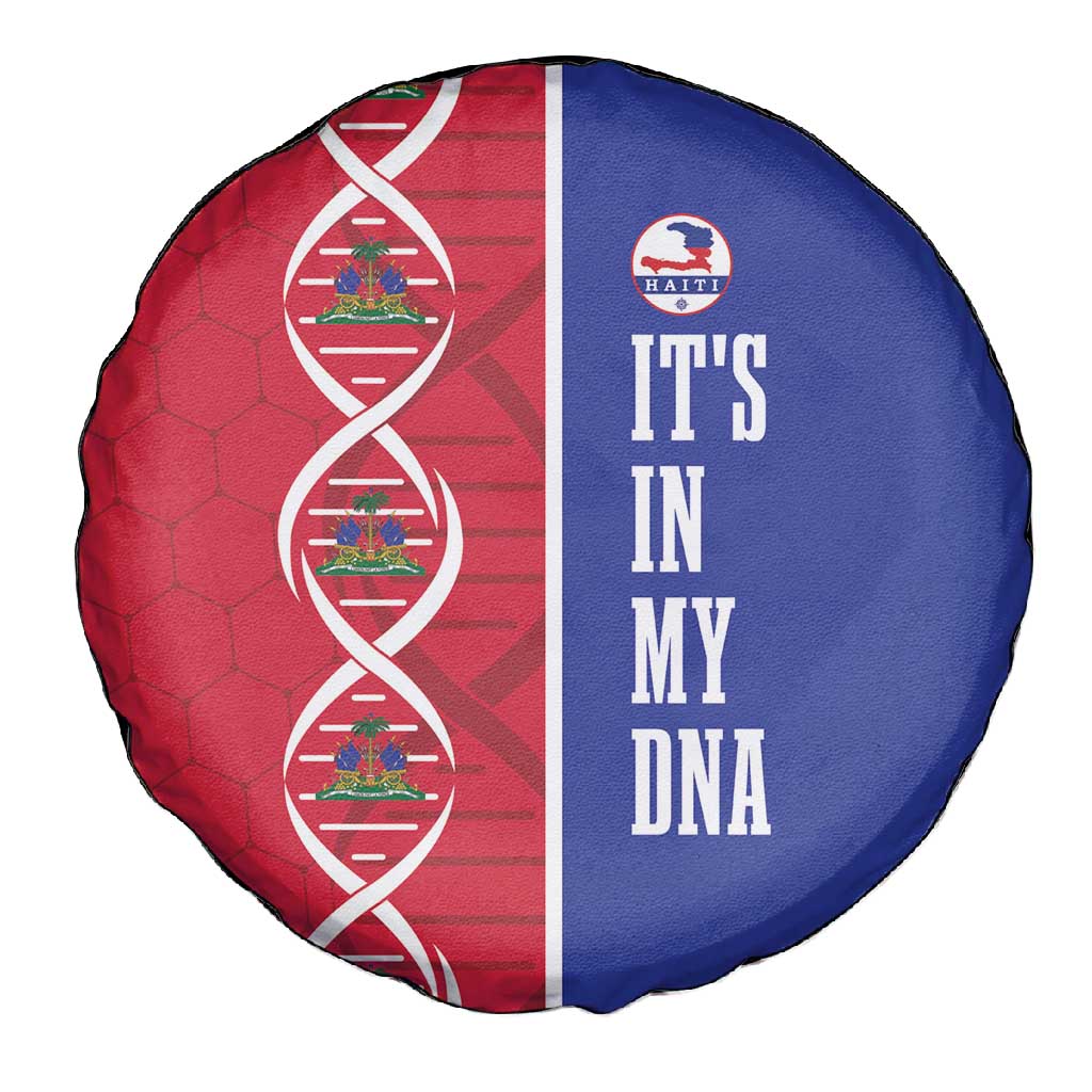 Afro-Haiti Football Spare Tire Cover It's In My DNA - Wonder Print Shop