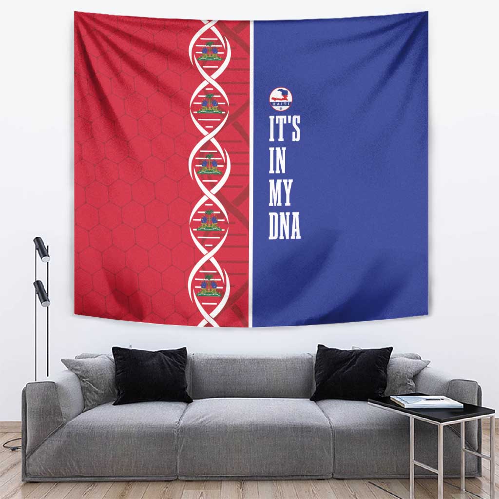 Afro-Haiti Football Tapestry It's In My DNA - Wonder Print Shop