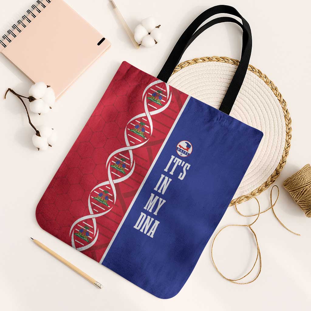 Afro-Haiti Football Tote Bag It's In My DNA - Wonder Print Shop