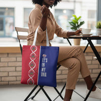 Afro-Haiti Football Tote Bag It's In My DNA - Wonder Print Shop