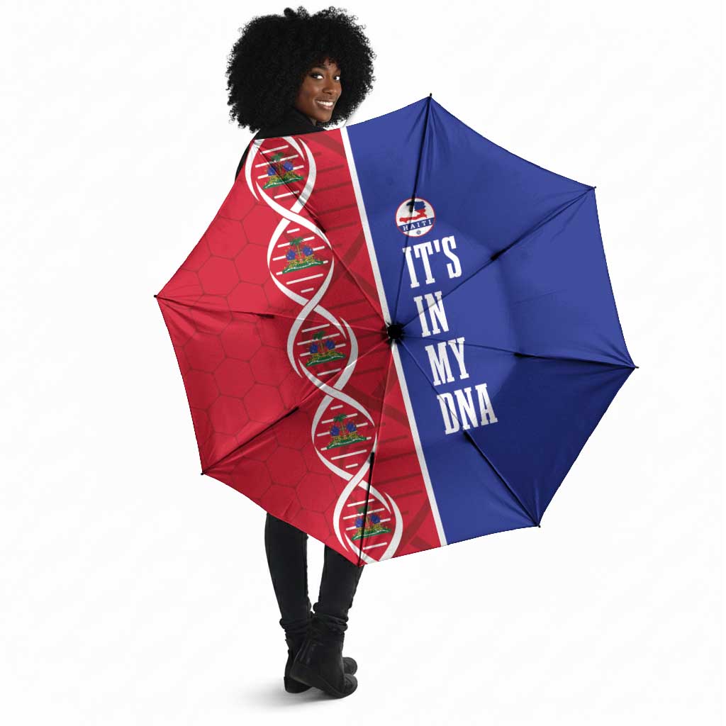 Afro-Haiti Football Umbrella It's In My DNA - Wonder Print Shop