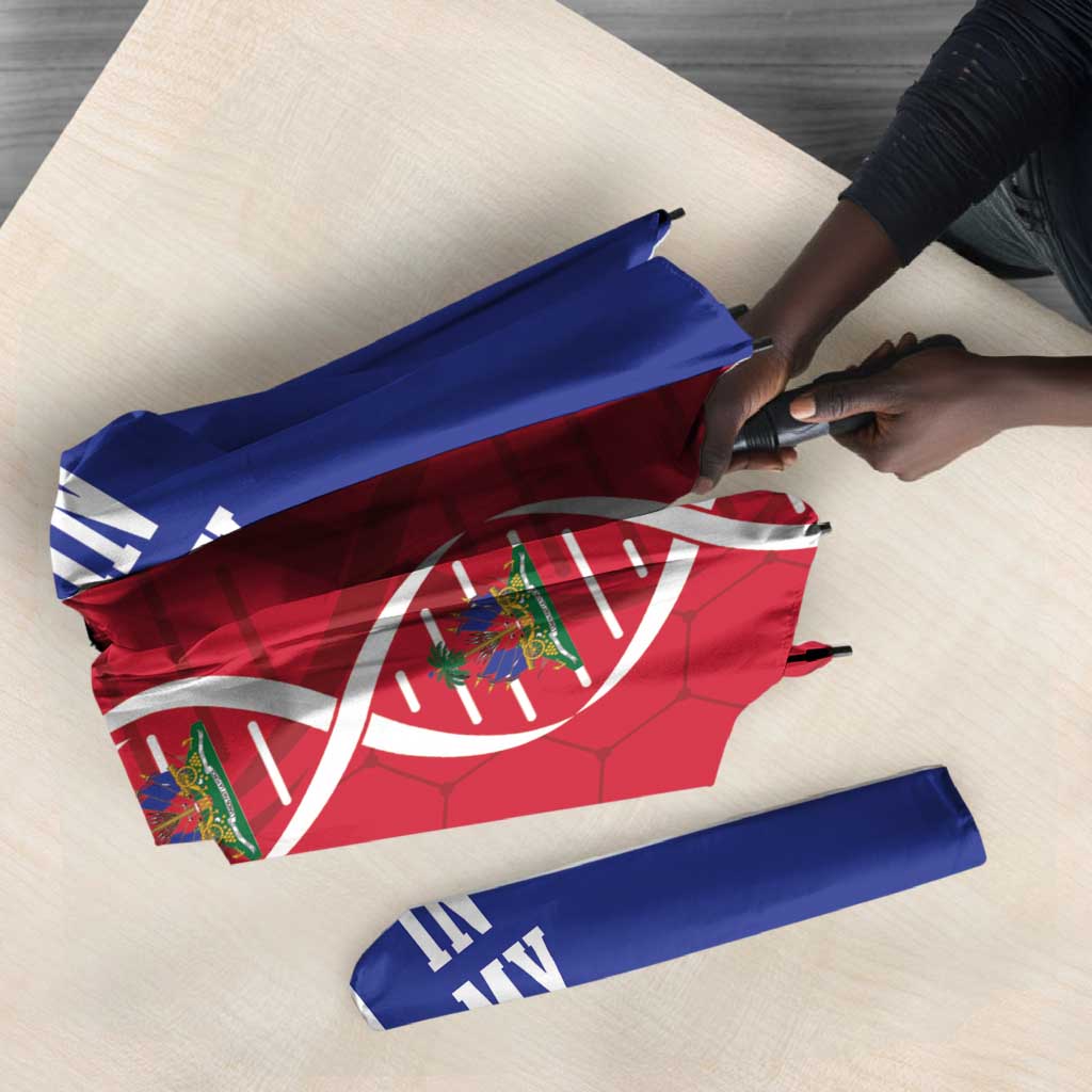 Afro-Haiti Football Umbrella It's In My DNA - Wonder Print Shop