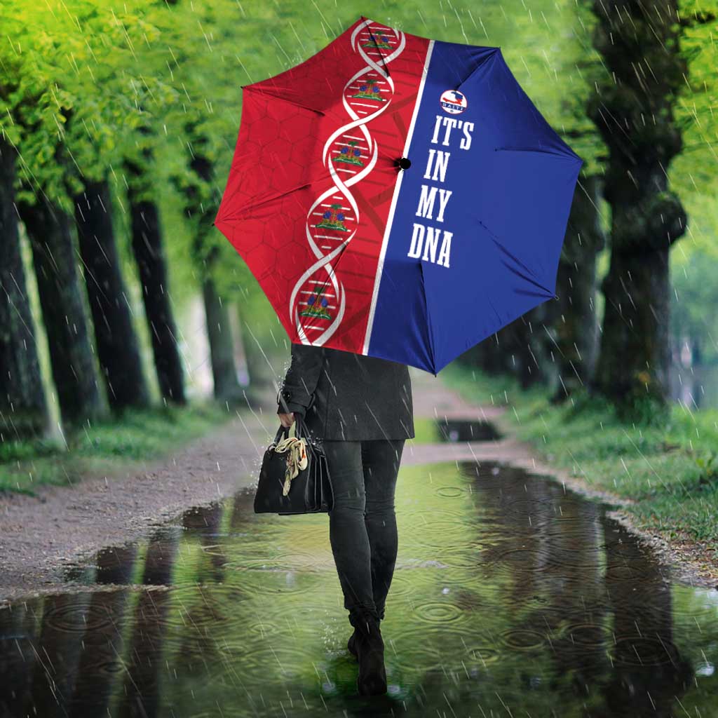 Afro-Haiti Football Umbrella It's In My DNA - Wonder Print Shop