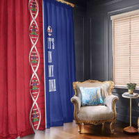 Afro-Haiti Football Window Curtain It's In My DNA - Wonder Print Shop