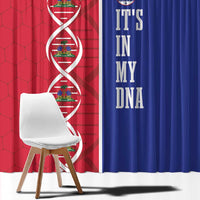 Afro-Haiti Football Window Curtain It's In My DNA - Wonder Print Shop