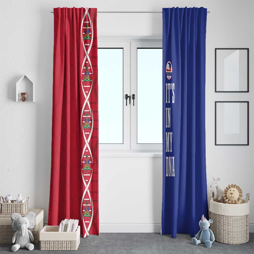 Afro-Haiti Football Window Curtain It's In My DNA - Wonder Print Shop